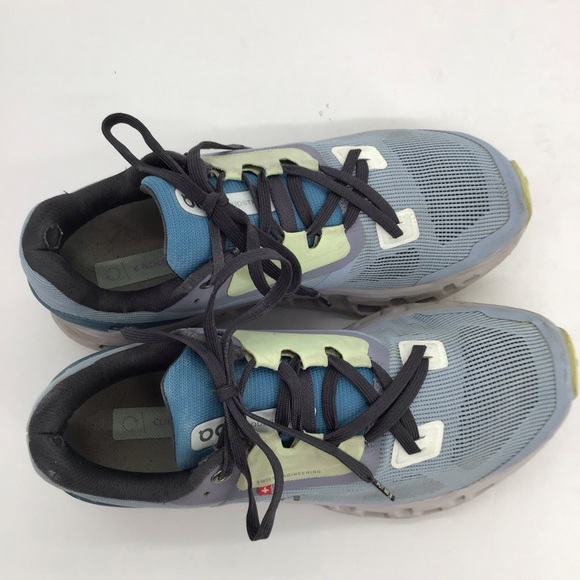 On Cloudstratus Women’s Running Athletic Sneakers Chambray Lavender Size 8 - Picture 9 of 12